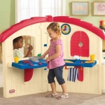 Игровой мульти-домик музыкальный  3 места для игр (дом, кухня, игровая комната, школа) Little Tikes (Литл Тайкс)